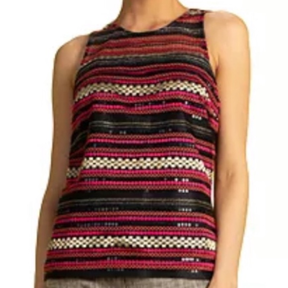 TRINA TURK Jet Set Jungle Collection Top - Picture 2 of 11